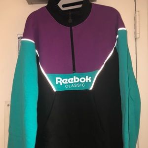 Reebok color block hoodie